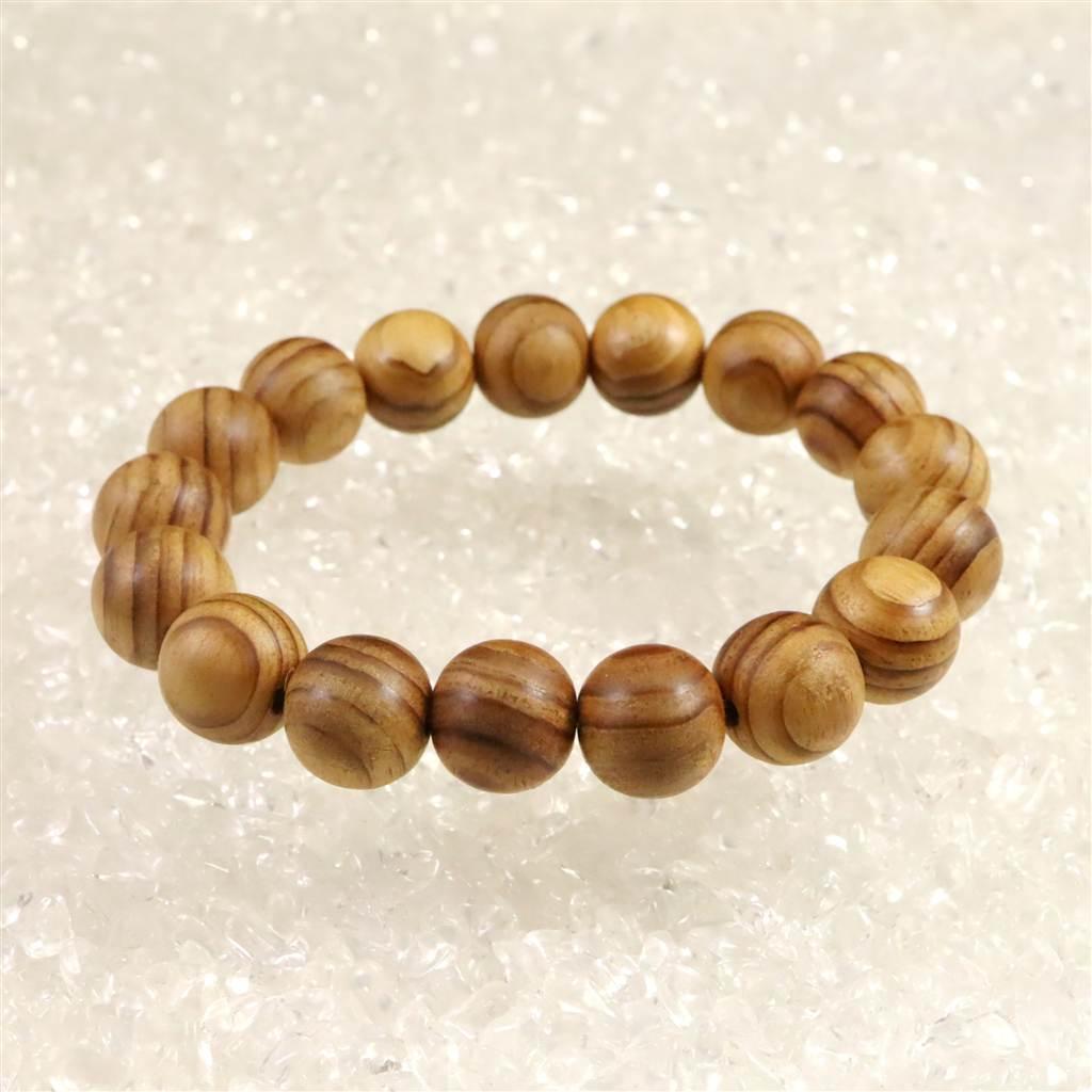 伊勢神宮御山杉 内宮大杉 13mmブレスレット type.A #31990 | 4枚目