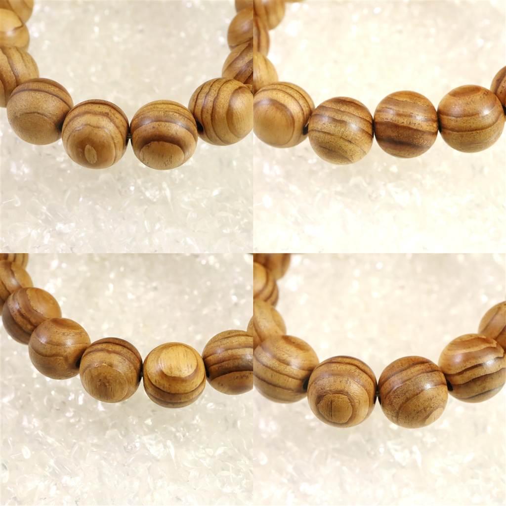伊勢神宮御山杉 内宮大杉 13mmブレスレット type.A #31990 | 6枚目