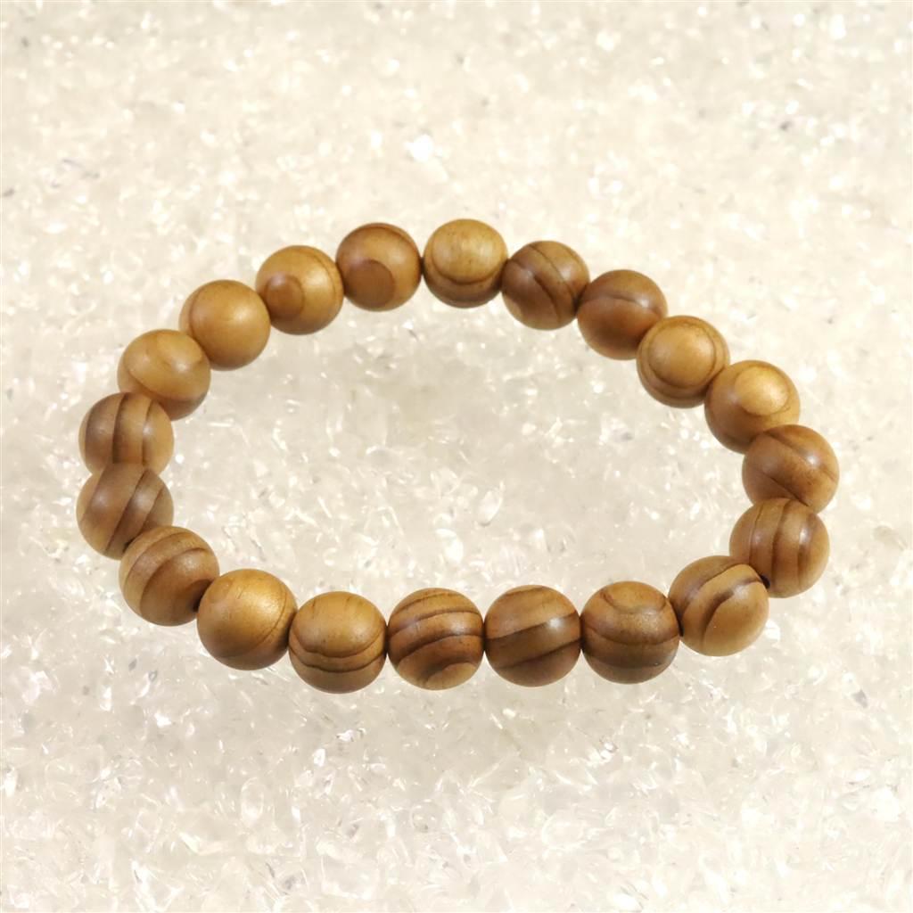 伊勢神宮御山杉 内宮大杉 10.5mmブレスレット 6.4g #67294 | 2枚目
