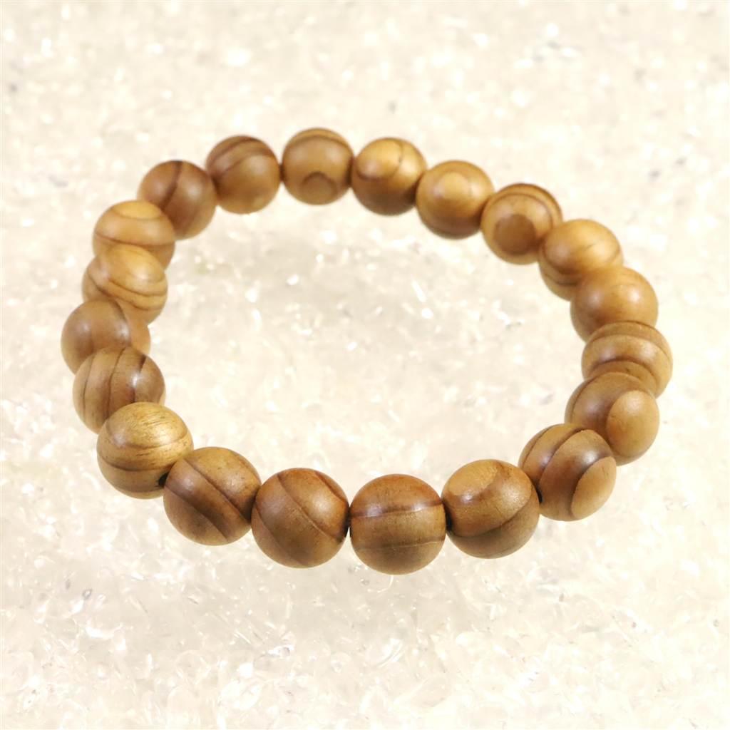 伊勢神宮御山杉 内宮大杉 10.5mmブレスレット 6.4g #67294 | 4枚目