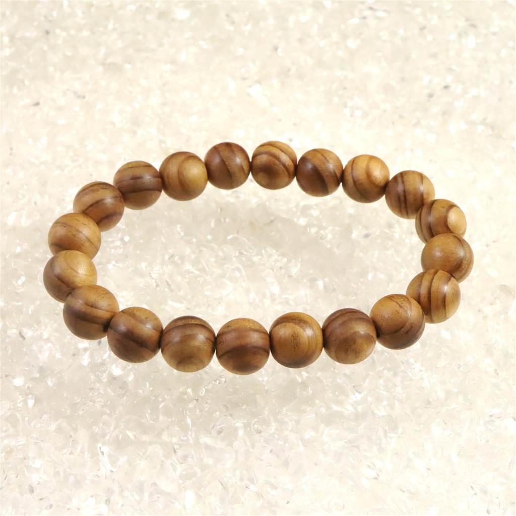 伊勢神宮御山杉 内宮大杉 10.5mmブレスレット 6.9g #95077 | 2枚目