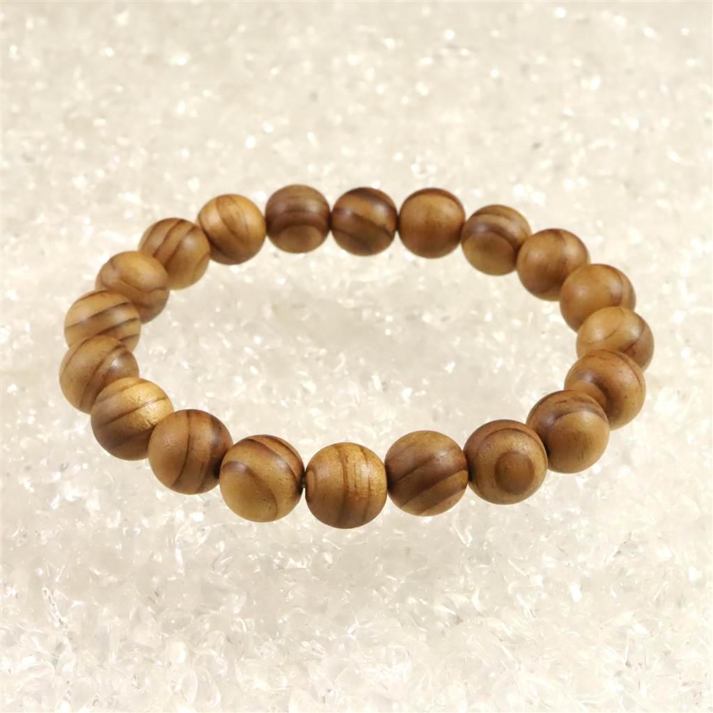 伊勢神宮御山杉 内宮大杉 10.5mmブレスレット 6.9g #95077 | 4枚目