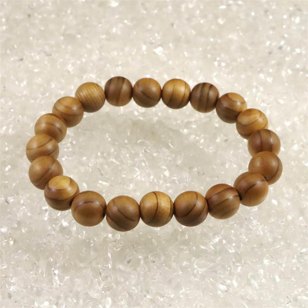 伊勢神宮御山杉 内宮大杉 10.5mmブレスレット 6.3g #30546 | 2枚目