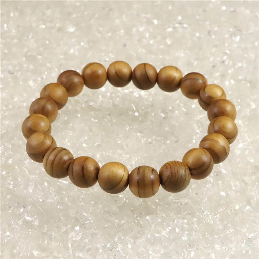 伊勢神宮御山杉 内宮大杉 10.5mmブレスレット 6.3g #30546 | 4枚目