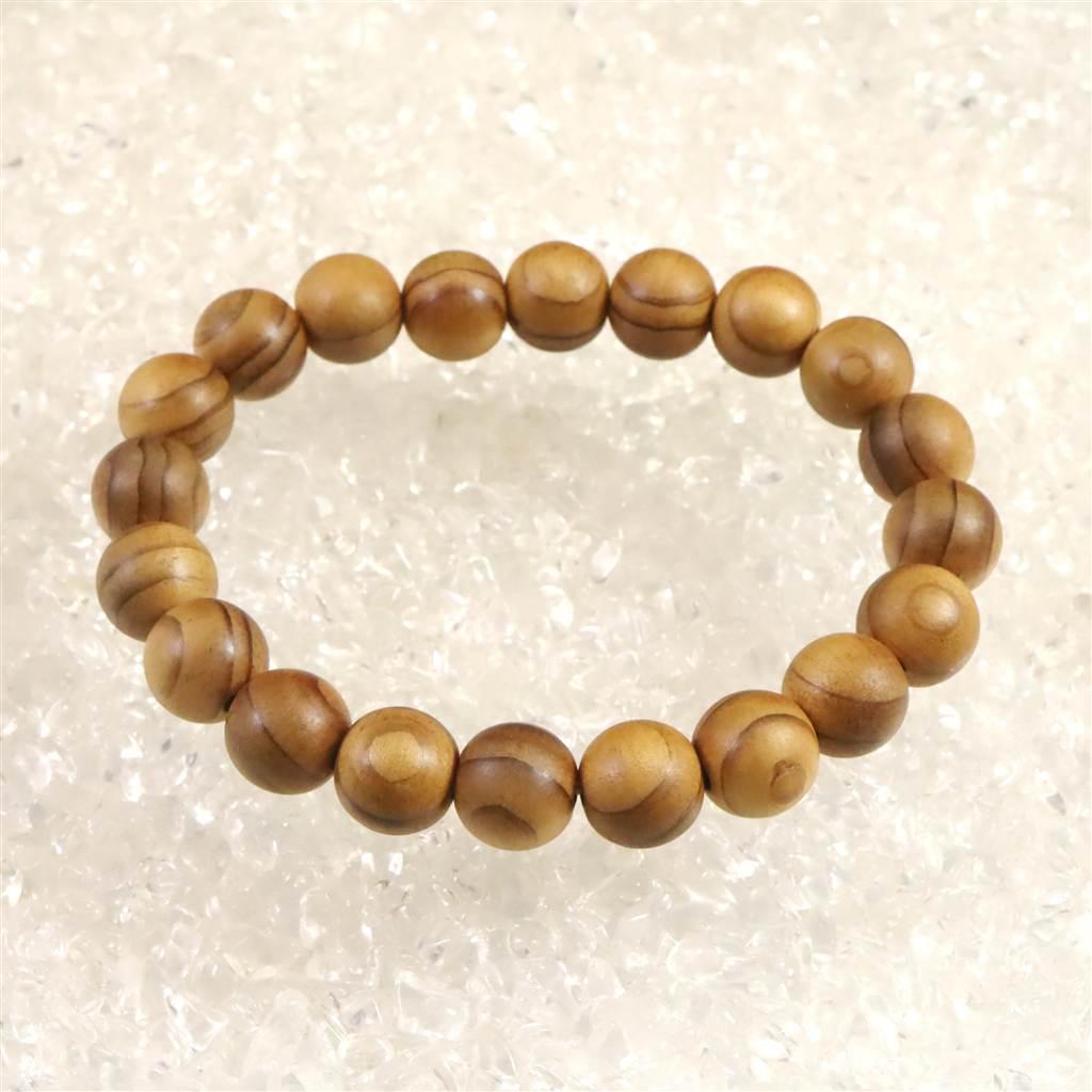 伊勢神宮御山杉 内宮大杉 10.5mmブレスレット 6.5g #86683 | 2枚目