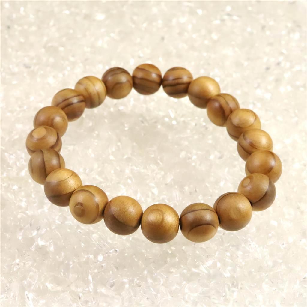 伊勢神宮御山杉 内宮大杉 10.5mmブレスレット 6.5g #86683 | 3枚目