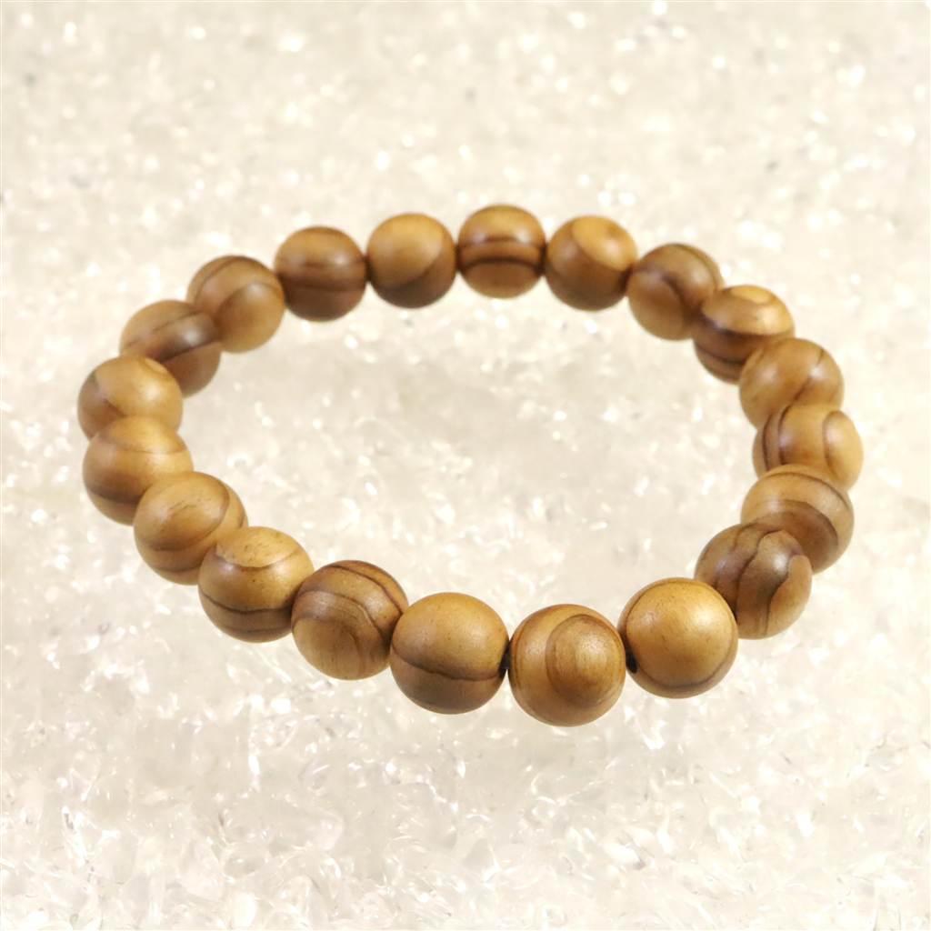 伊勢神宮御山杉 内宮大杉 10.5mmブレスレット 6.5g #86683 | 5枚目