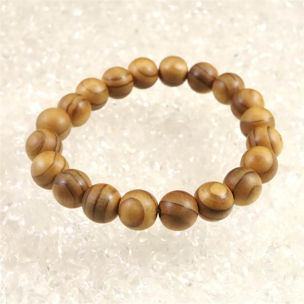 伊勢神宮御山杉 内宮大杉 10.5mmブレスレット 6.5g #86683 | 6枚目