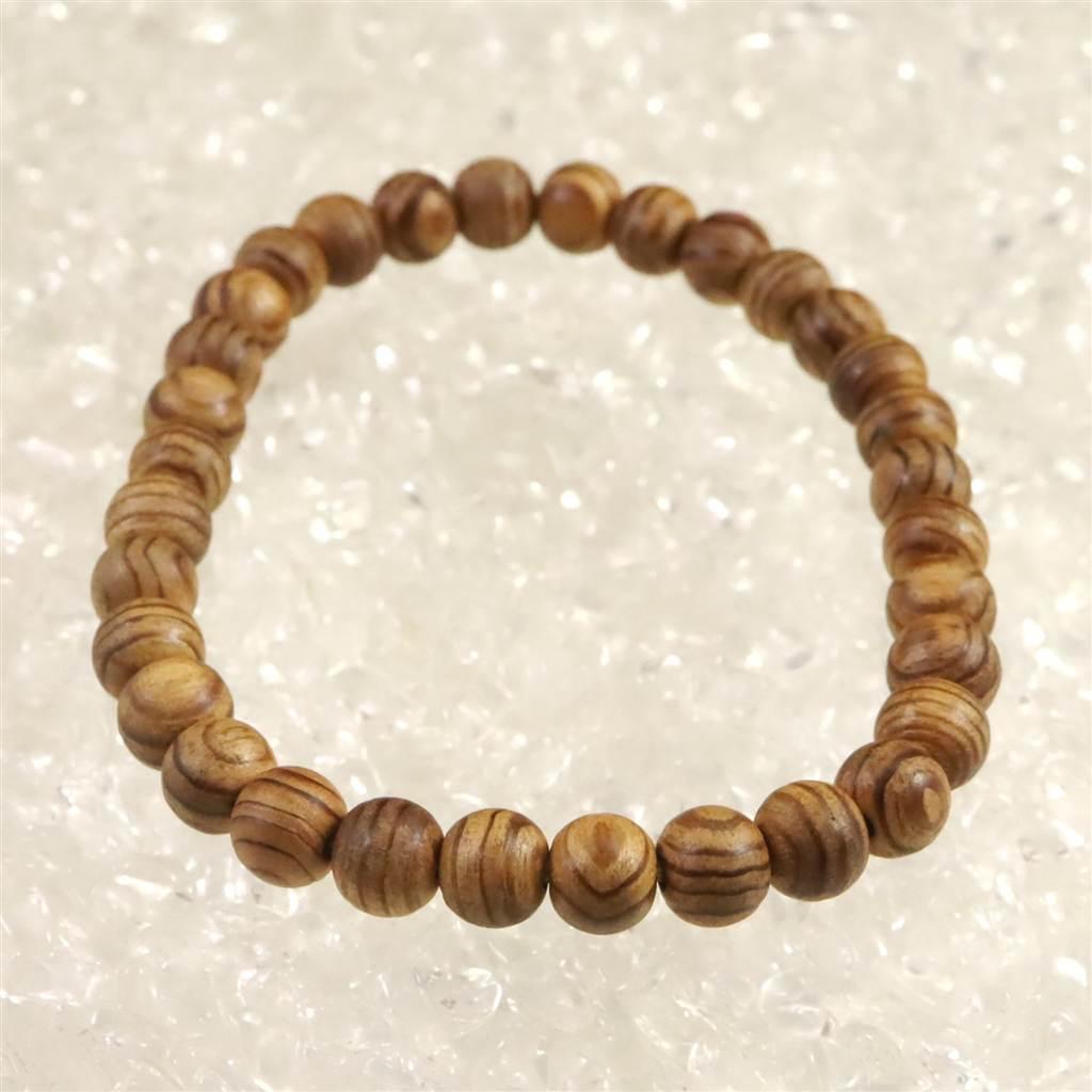 伊勢神宮御山杉 内宮大杉 7mmブレスレット 2.8g #66401 | 3枚目