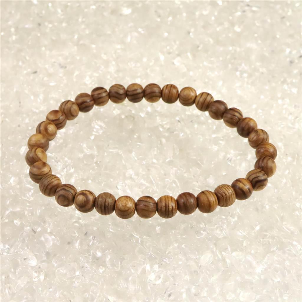 伊勢神宮御山杉 内宮大杉 7mmブレスレット 2.9g #12171 | 2枚目