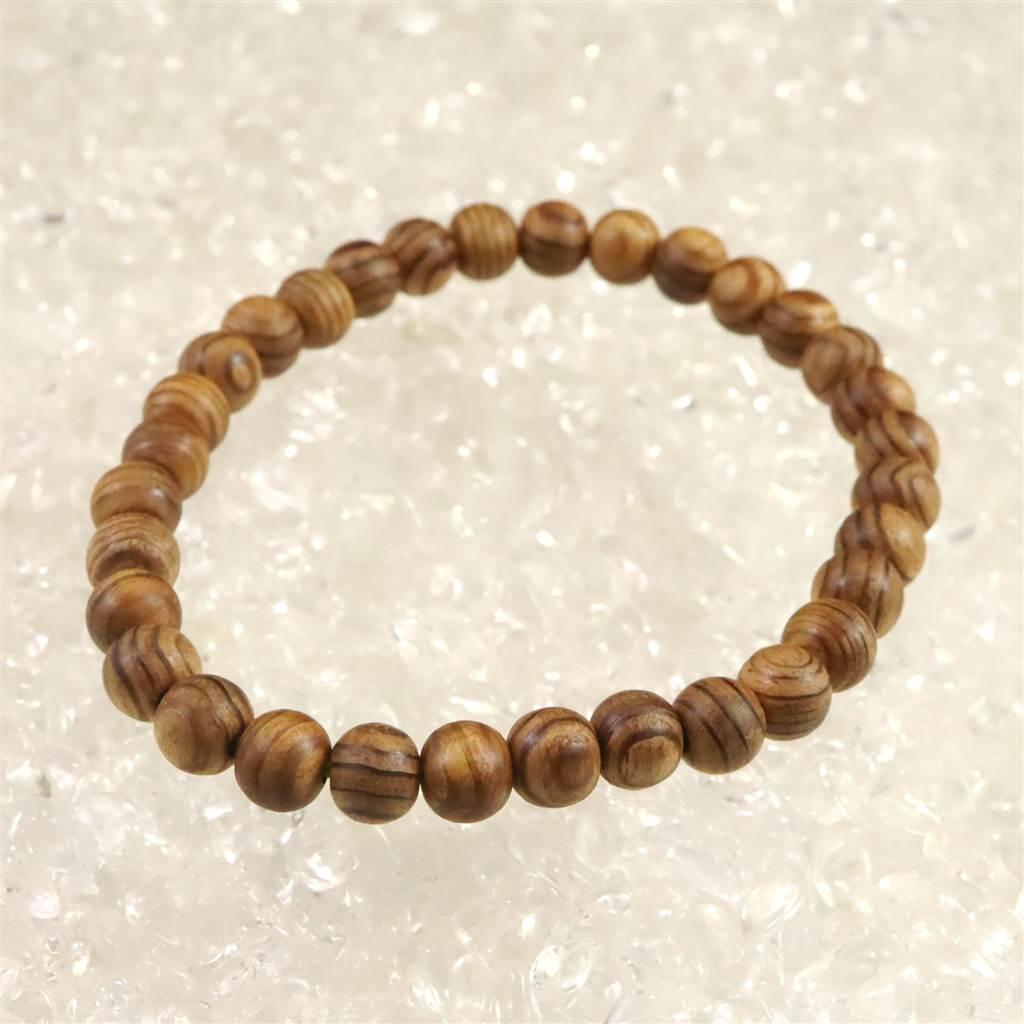 伊勢神宮御山杉 内宮大杉 7mmブレスレット 2.9g #12171 | 3枚目