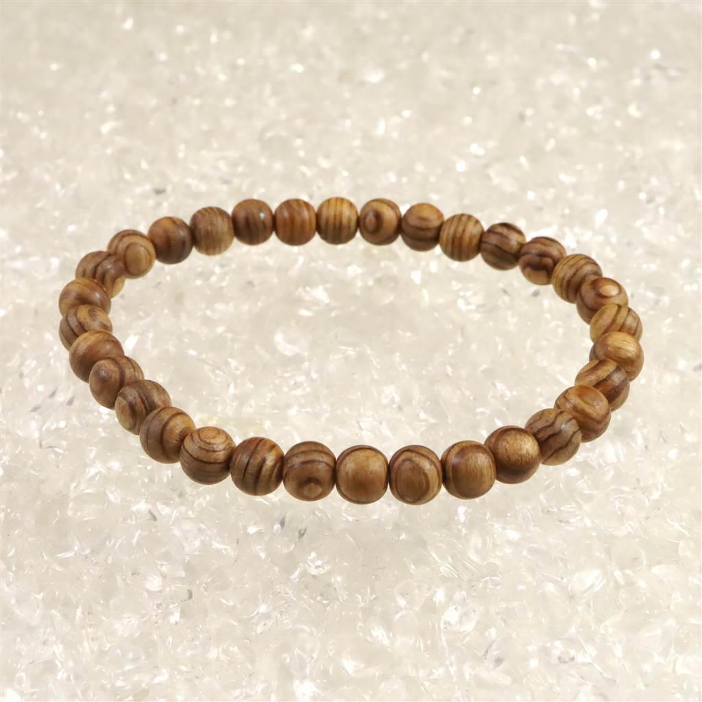 伊勢神宮御山杉 内宮大杉 7mmブレスレット 2.9g #12171 | 4枚目