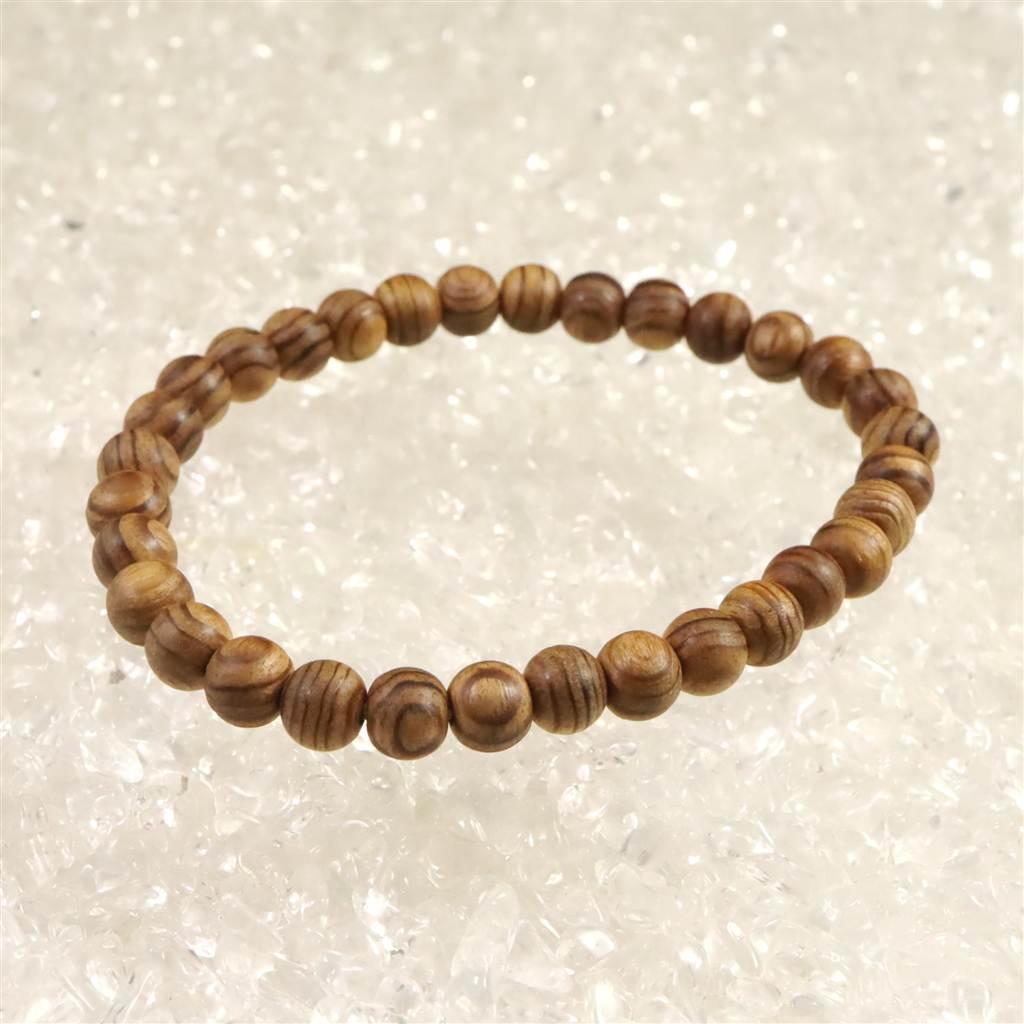 伊勢神宮御山杉 内宮大杉 7mmブレスレット 2.9g #12171 | 5枚目