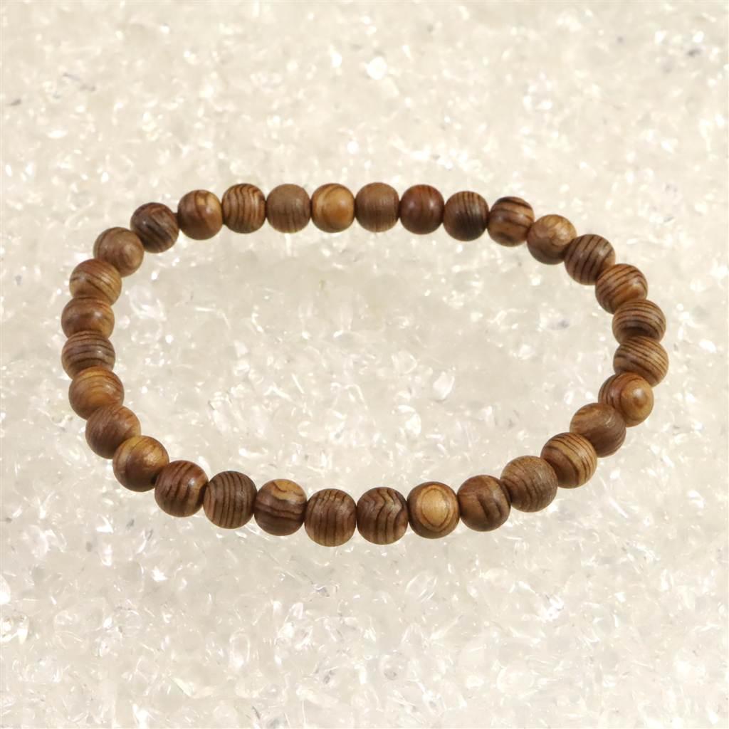 伊勢神宮御山杉 内宮大杉 7mmブレスレット 3.0g #68360 | 2枚目