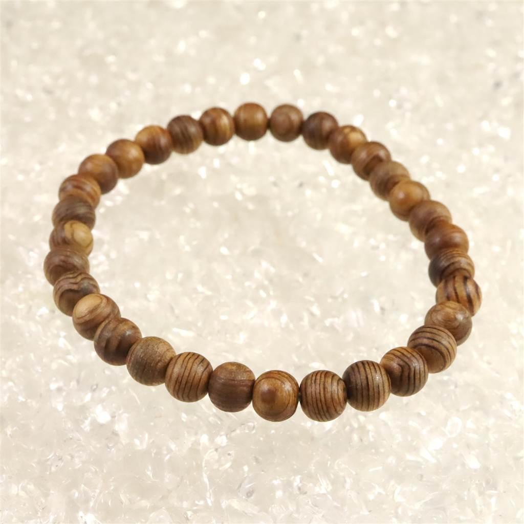 伊勢神宮御山杉 内宮大杉 7mmブレスレット 3.0g #68360 | 3枚目