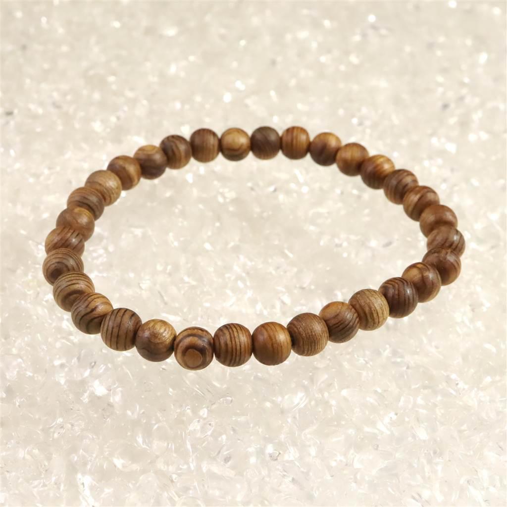 伊勢神宮御山杉 内宮大杉 7mmブレスレット 3.0g #68360 | 4枚目