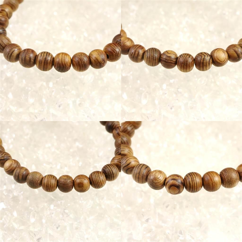 伊勢神宮御山杉 内宮大杉 7mmブレスレット 3.0g #68360 | 6枚目