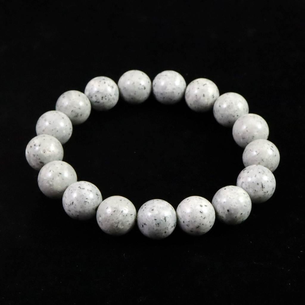 青海薬石 (新潟県糸魚川市) 12mmブレスレット 40.9g #76020 | 2枚目