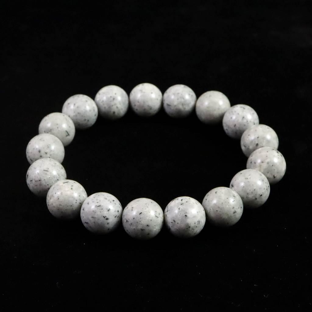 青海薬石 (新潟県糸魚川市) 12mmブレスレット 40.9g #76020 | 4枚目