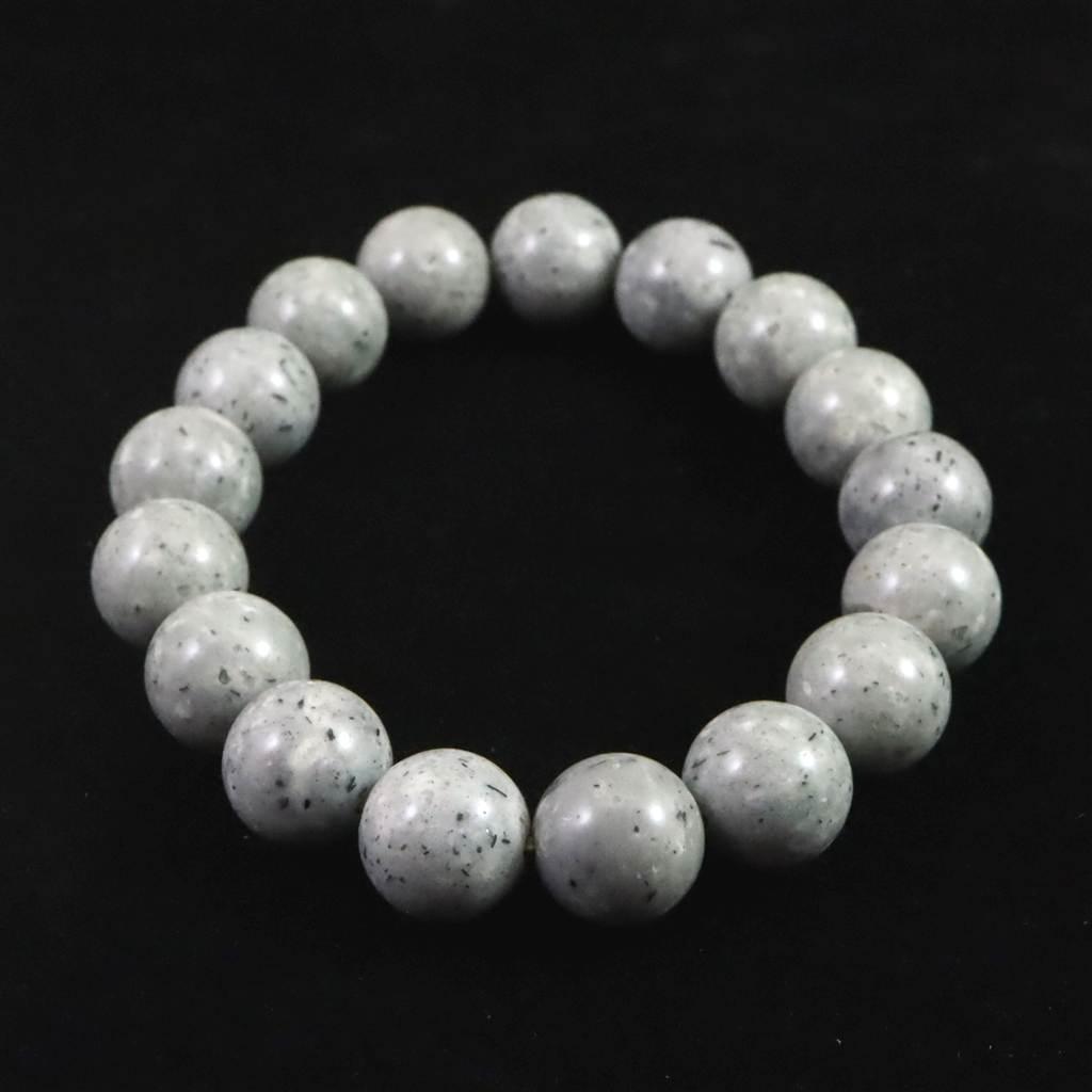 青海薬石 (新潟県糸魚川市) 12mmブレスレット 41.0g #62442 | 3枚目