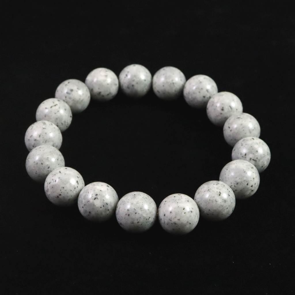 青海薬石 (新潟県糸魚川市) 12mmブレスレット 40.9g #50698 | 3枚目
