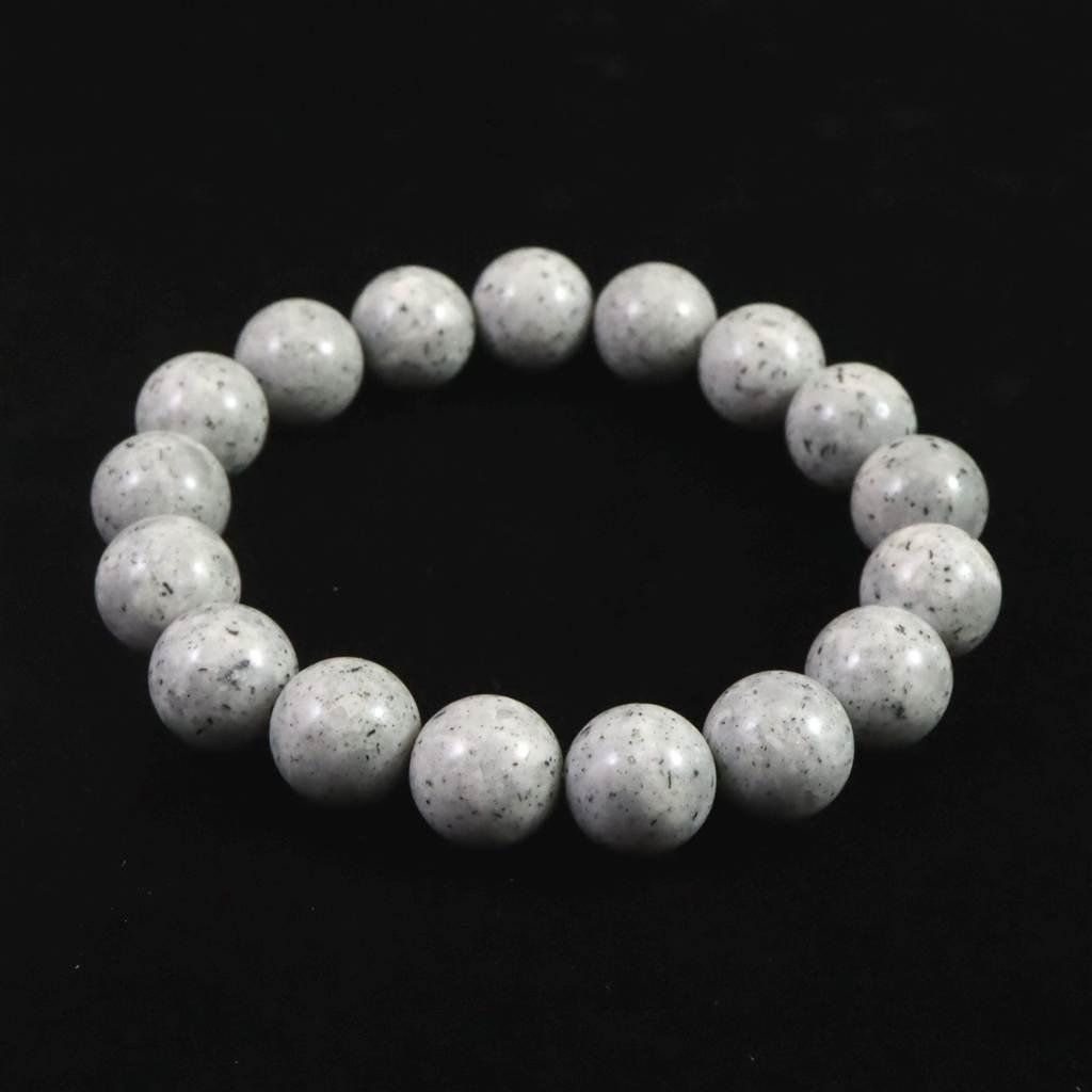 青海薬石 (新潟県糸魚川市) 12mmブレスレット 40.9g #50698 | 4枚目