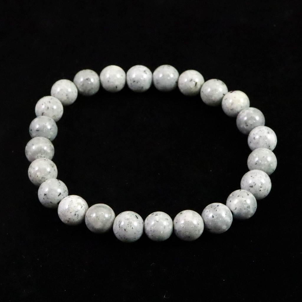 青海薬石 (新潟県糸魚川市) 8mmブレスレット 17.8g #12663 | 2枚目