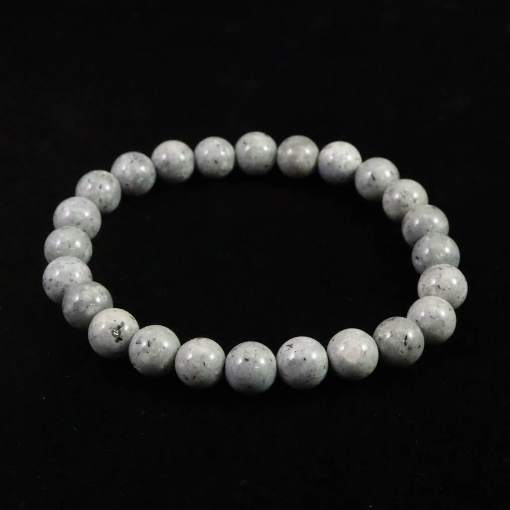 青海薬石 (新潟県糸魚川市) 8mmブレスレット 17.8g #12663 | 4枚目