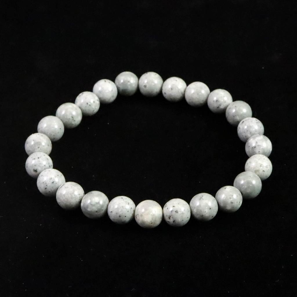 青海薬石 (新潟県糸魚川市) 8mmブレスレット 17.7g #69360 | 2枚目