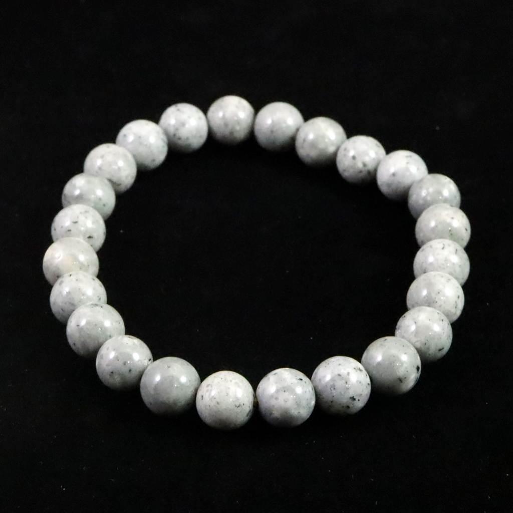 青海薬石 (新潟県糸魚川市) 8mmブレスレット 17.7g #69360 | 3枚目