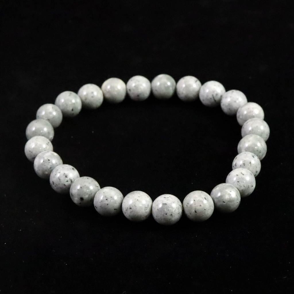 青海薬石 (新潟県糸魚川市) 8mmブレスレット 17.7g #69360 | 4枚目