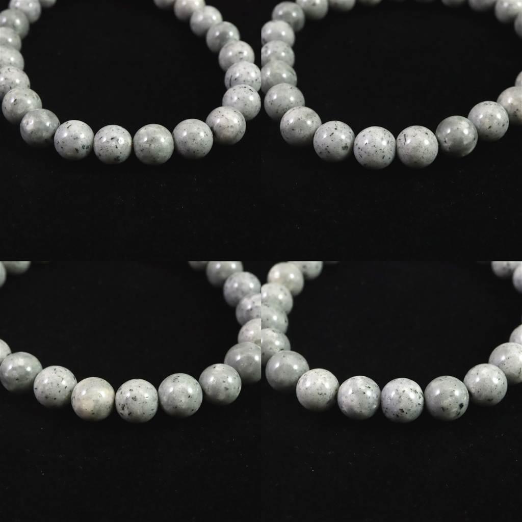 青海薬石 (新潟県糸魚川市) 8mmブレスレット 17.7g #69360 | 5枚目