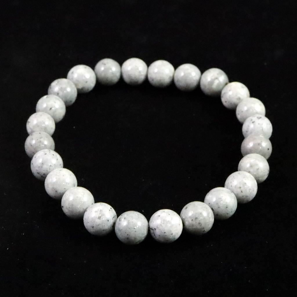 青海薬石 (新潟県糸魚川市) 8mmブレスレット 17.5g #20429 | 3枚目