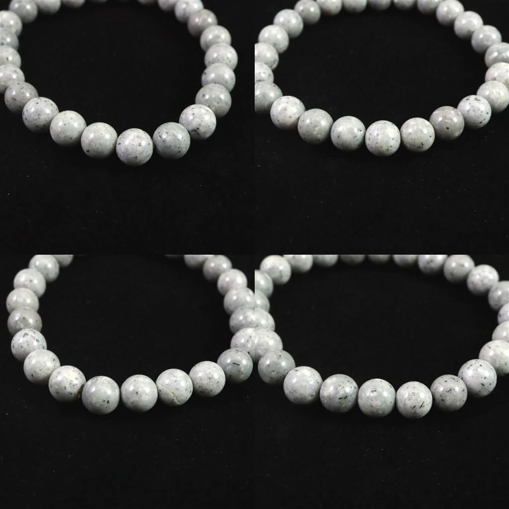 青海薬石 (新潟県糸魚川市) 8mmブレスレット 17.5g #20429 | 6枚目