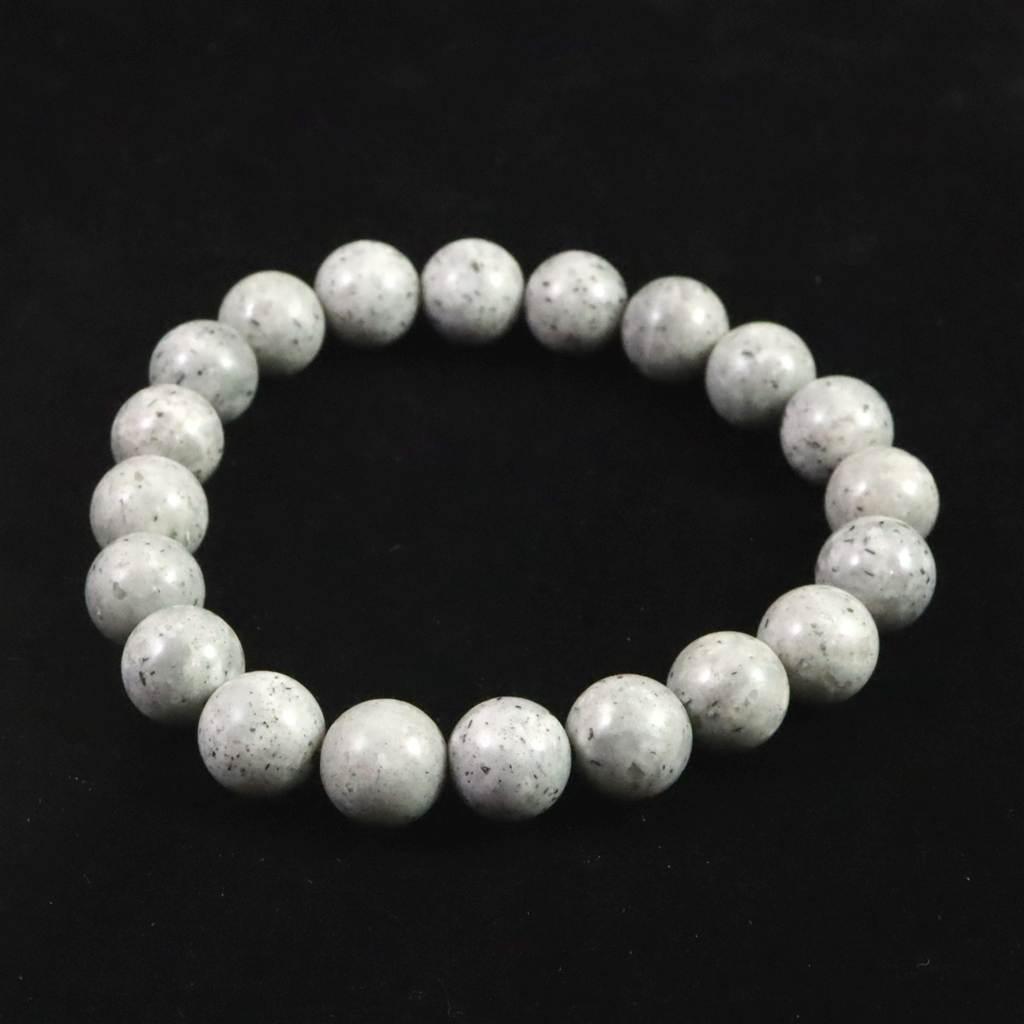 青海薬石 (新潟県糸魚川市) 10mmブレスレット 28.0g #34259 | 3枚目