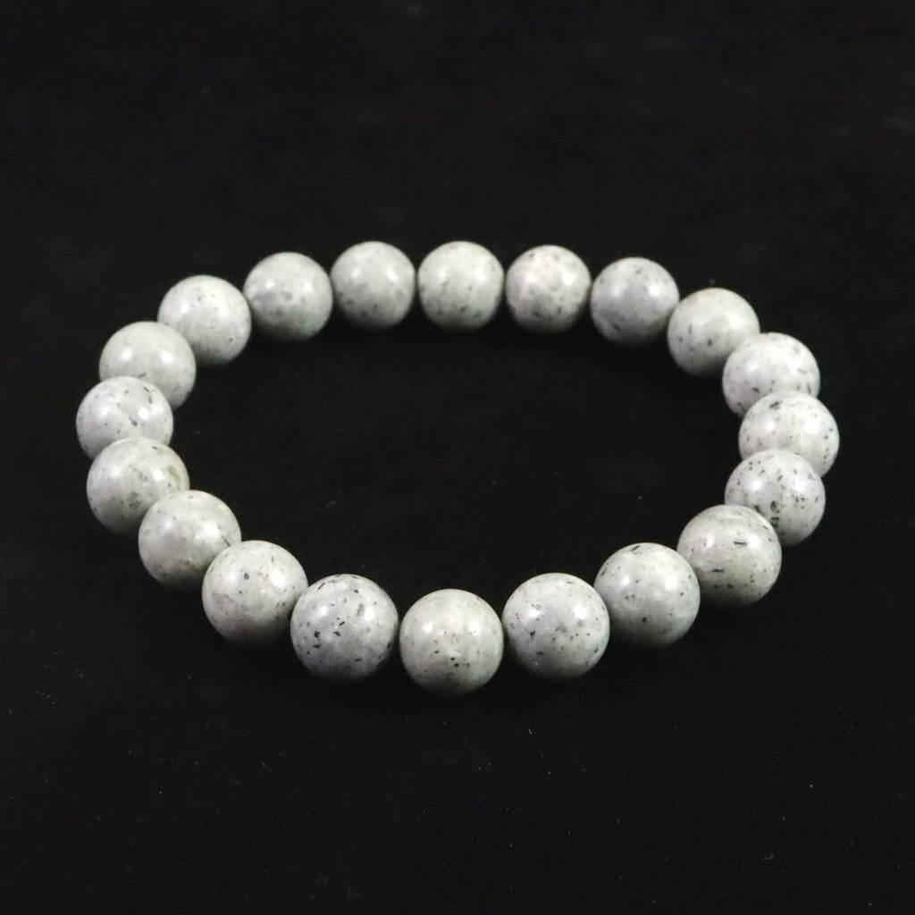 青海薬石 (新潟県糸魚川市) 10mmブレスレット 28.0g #34259 | 4枚目