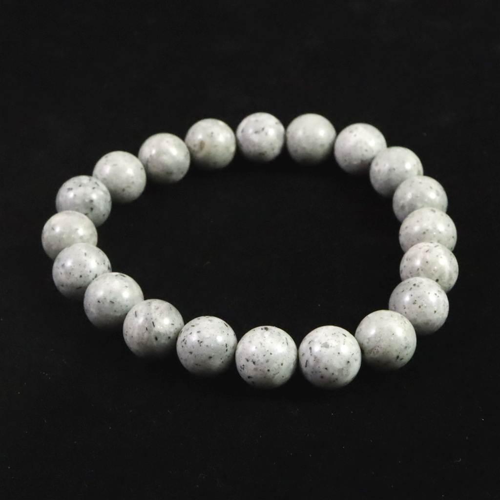青海薬石 (新潟県糸魚川市) 10mmブレスレット 28.0g #34259 | 5枚目