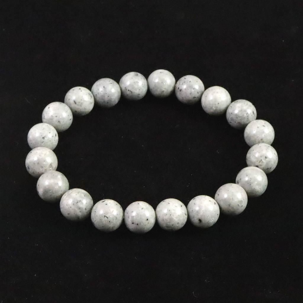 青海薬石 (新潟県糸魚川市) 10mmブレスレット 28.0g #11351 | 2枚目
