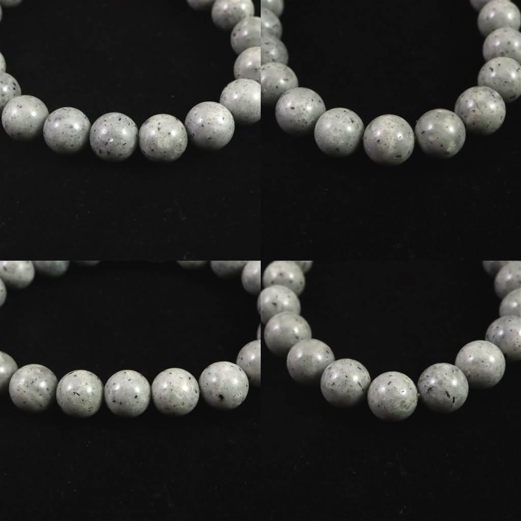 青海薬石 (新潟県糸魚川市) 10mmブレスレット 28.0g #11351 | 5枚目