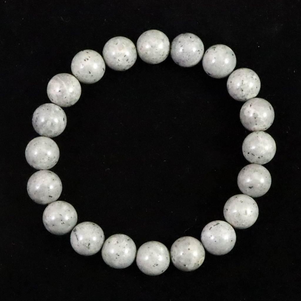 青海薬石 (新潟県糸魚川市) 10mmブレスレット 28.1g #843951枚目の画像