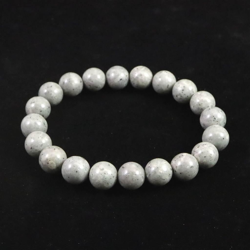 青海薬石 (新潟県糸魚川市) 10mmブレスレット 28.1g #84395 | 3枚目