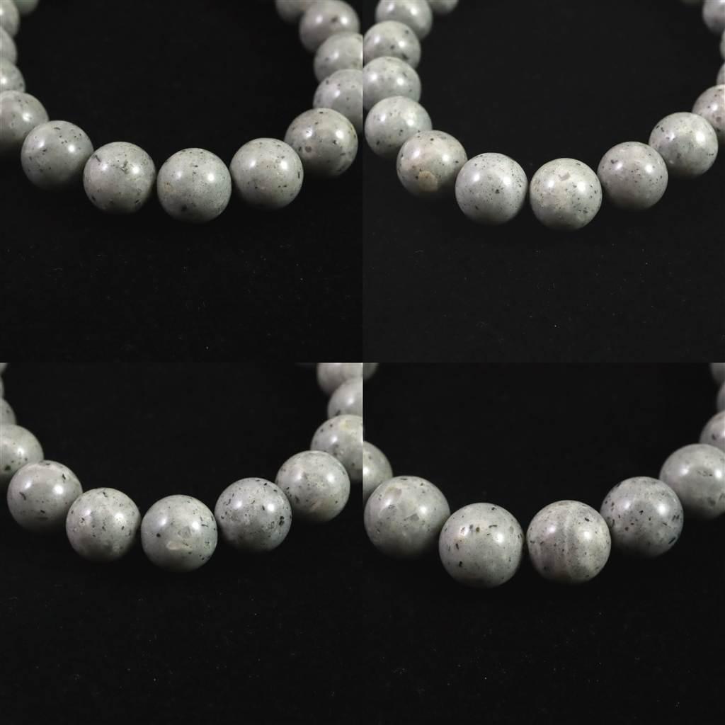 青海薬石 (新潟県糸魚川市) 10mmブレスレット 28.1g #84395 | 6枚目