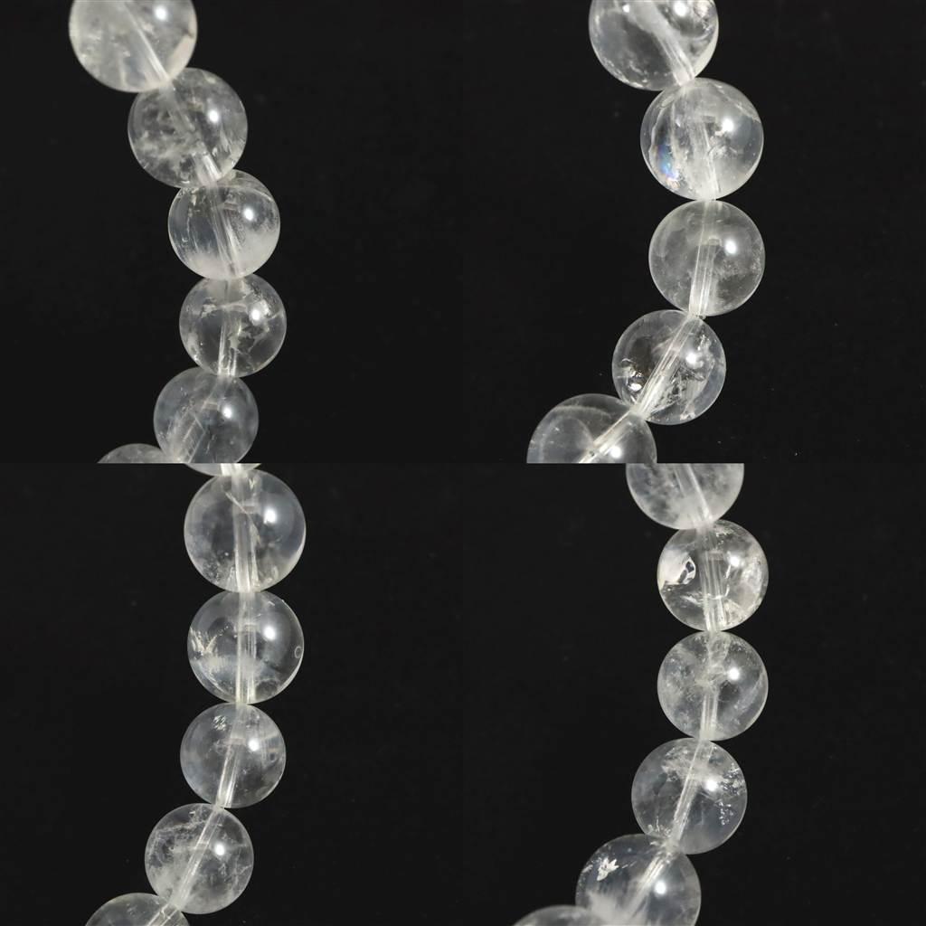 マダガスカル産 エンジェルラダークォーツ 11.5mmブレスレット 36.7g #97340 | 5枚目