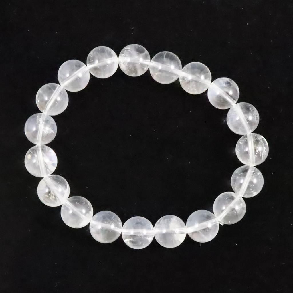 マダガスカル産 エンジェルラダークォーツ 10.5mmブレスレット 32.0g #947481枚目の画像