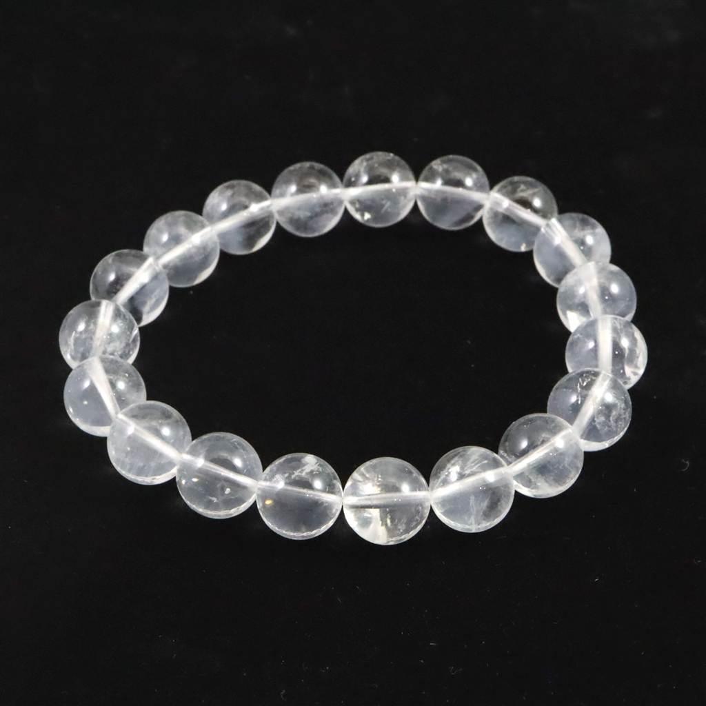 マダガスカル産 エンジェルラダークォーツ 10.5mmブレスレット 32.0g #94748 | 5枚目