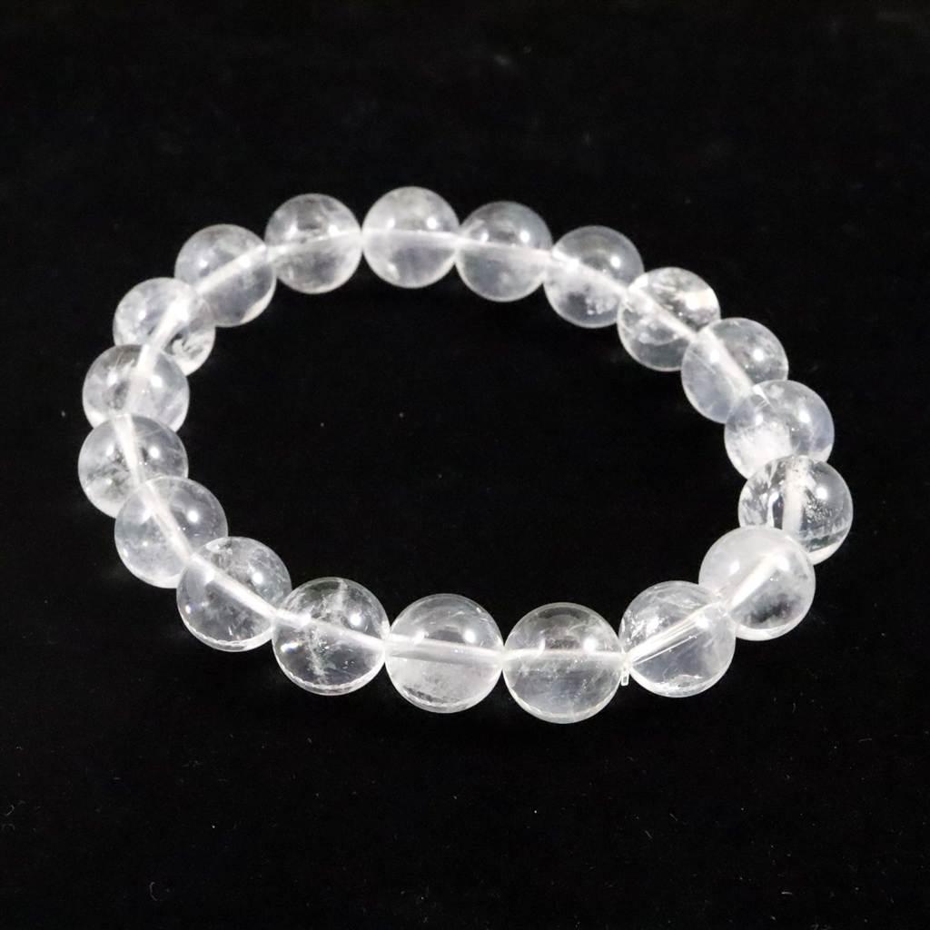 マダガスカル産 エンジェルラダークォーツ 10.5mmブレスレット 31.7g #86272 | 3枚目