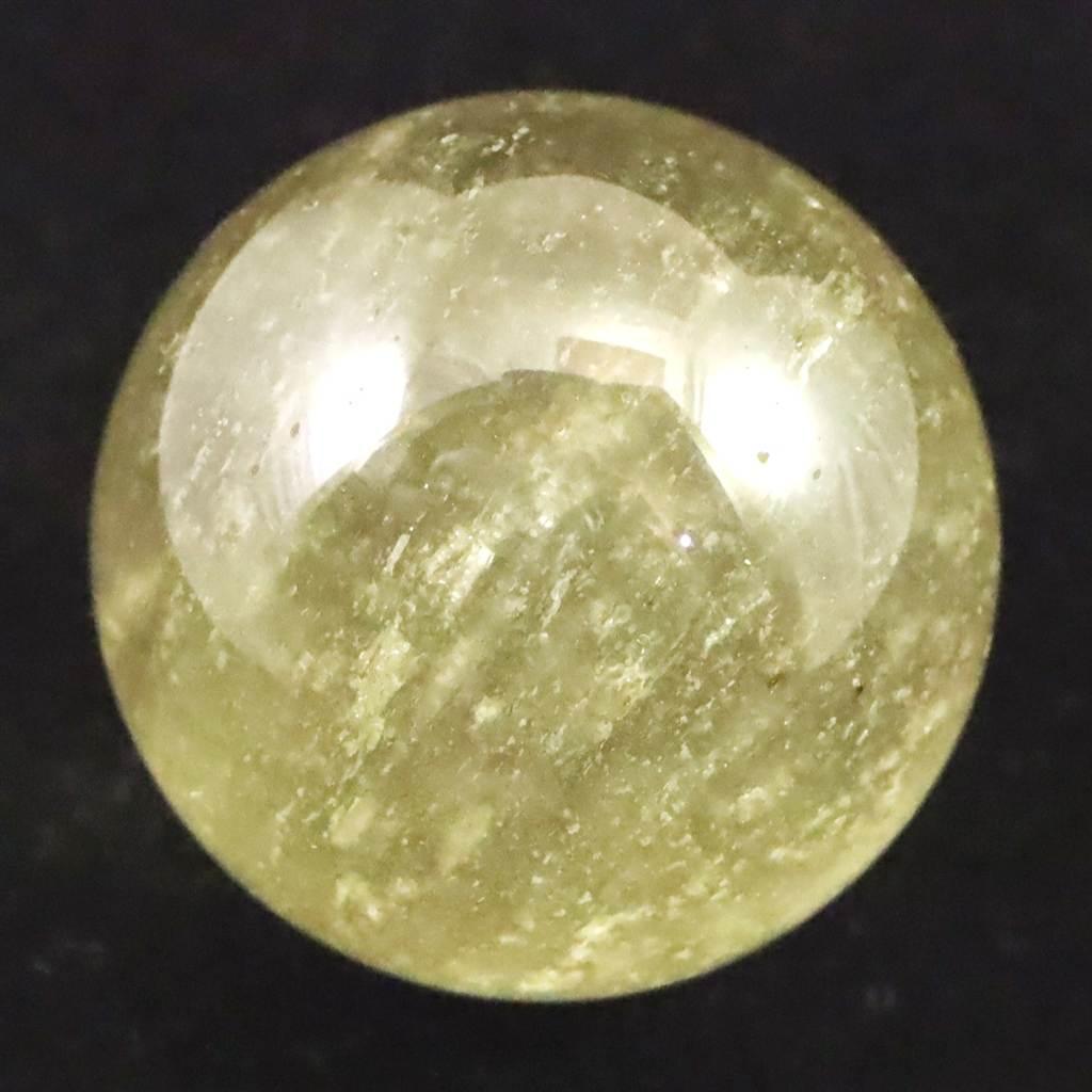 リビアングラス 26mmスフィア 台座付 20.3g #501761枚目の画像