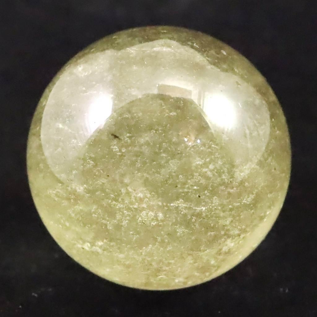 リビアングラス 26mmスフィア 台座付 20.3g #50176 | 2枚目