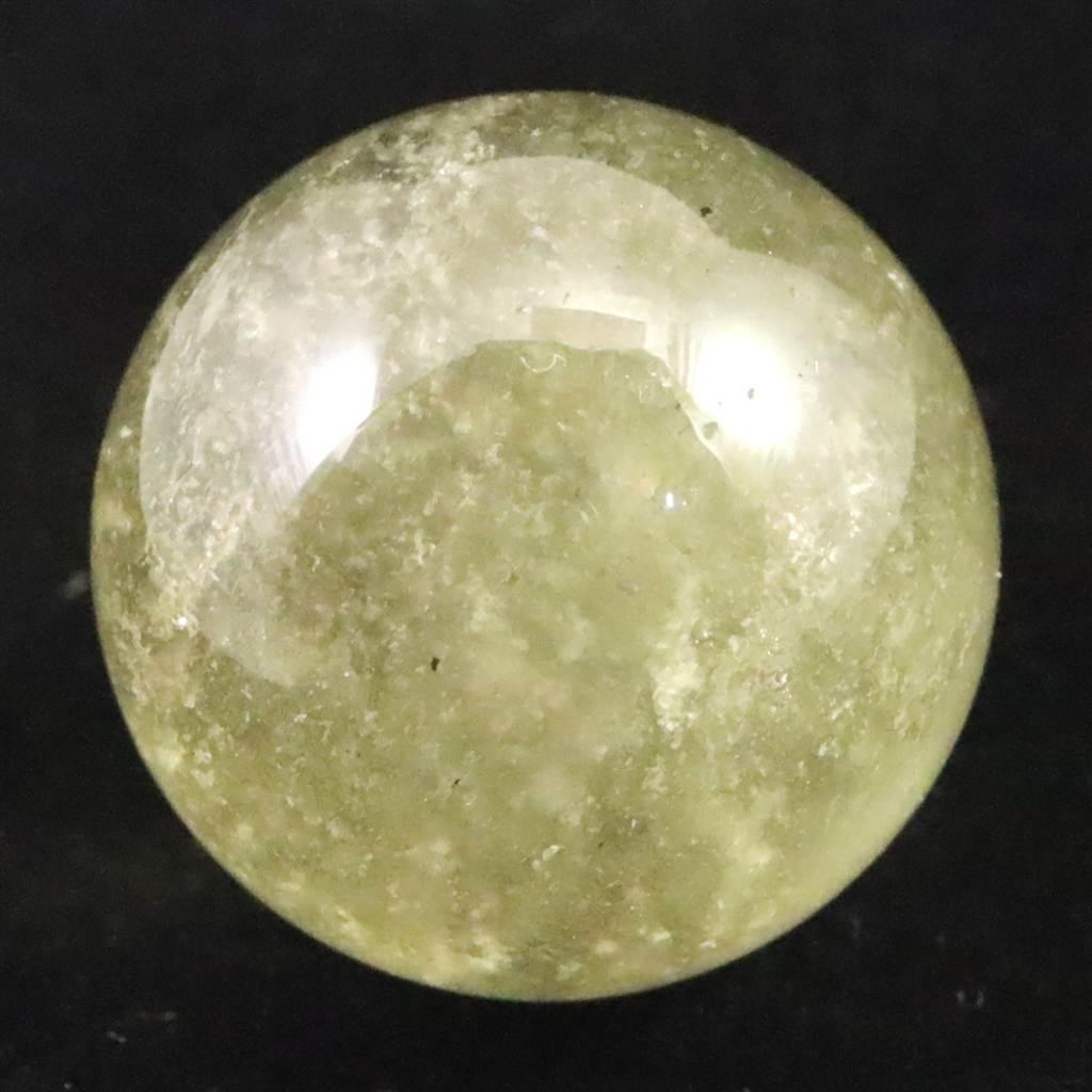 リビアングラス 26mmスフィア 台座付 20.3g #50176 | 4枚目