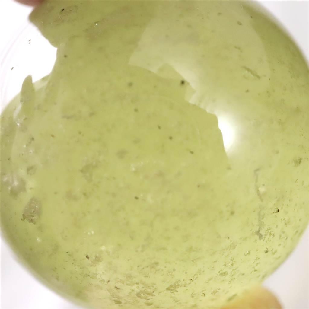 リビアングラス 27mmスフィア 台座付 24.6g #42438 | 5枚目